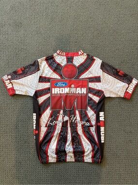 Iron Man Red, Black & White World Championship Cycling Jersey